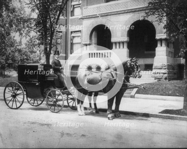 Hearst House, 1400 N.H. Ave, 1889. Creator: Frances Benjamin Johnston.