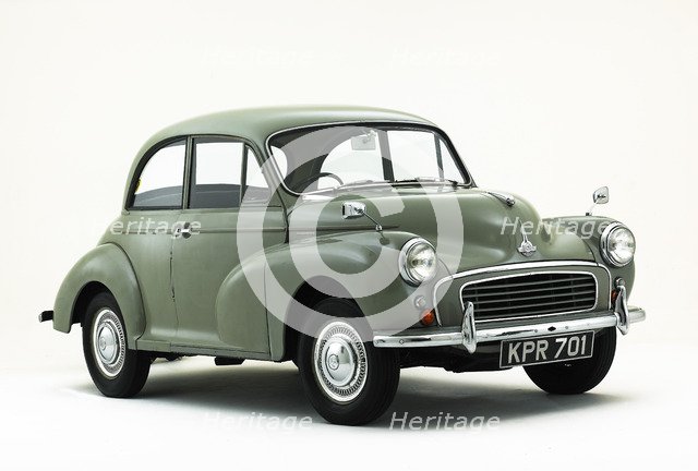 1957 Morris Minor 1000 Artist: Unknown.