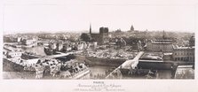 Panorama taken from the St Jacques tower, 4th arrondissement, Paris, 1867. Creator: Unknown.