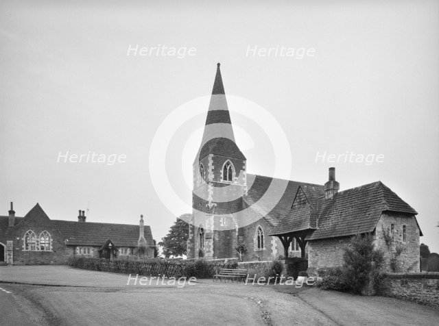 St Cuthbert's Church, Church Lane, Sessay, North Yorkshire, 1966. Artist: Gordon Barnes.