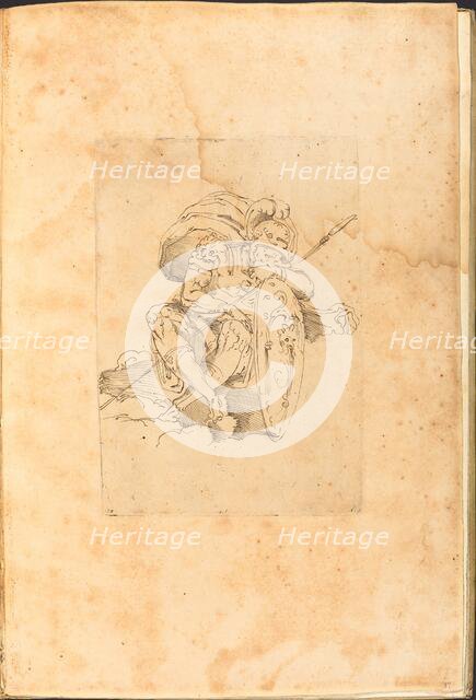 Print from Drawing Book, c. 1610/1620. Creator: Luca Ciamberlano.