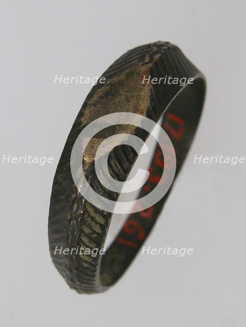 Finger Ring, Byzantine, 7th century. Creator: Unknown.