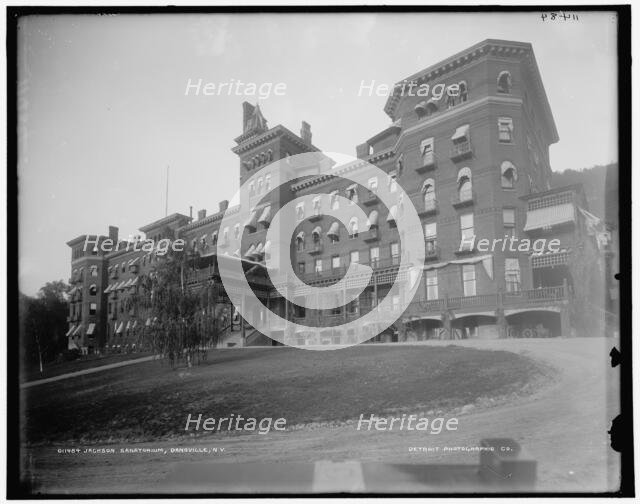 Jackson Sanatorium, Dansville, N.Y., between 1890 and 1901. Creator: Unknown.