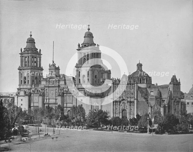 'The Cathedral, City of Mexico', c1897. Creator: Unknown.