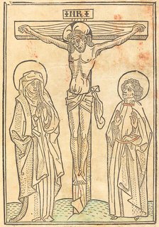 Christ on the Cross, c. 1483. Creator: Unknown.