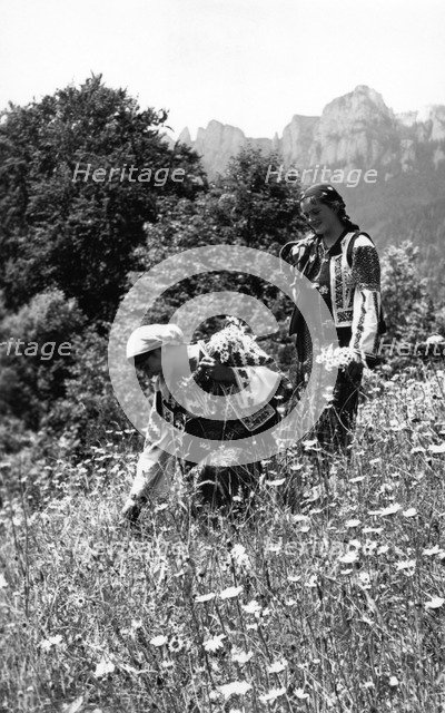 Bistrita Valley, Moldavia, north-east Romania, c1920-c1945. Artist: Adolph Chevalier