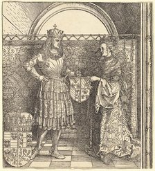 The Betrothal of Maximilian with Mary of Burgundy, 1511. Creator: Albrecht Durer.