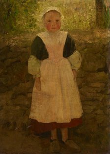 Girl in the Open Air, c1900. Creator: Unknown.