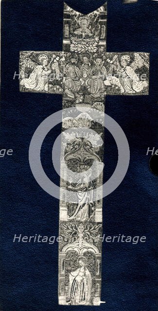 Orphrey, British, 14th or 15th century. Creator: Unknown.