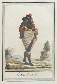 Costumes de Différents Pays, 'Esclave de Juida', c1797. Creators: Jacques Grasset de Saint-Sauveur, LF Labrousse.