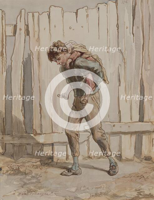 A Bon Vinaigre, 1859. Creator: Paul Gavarni.