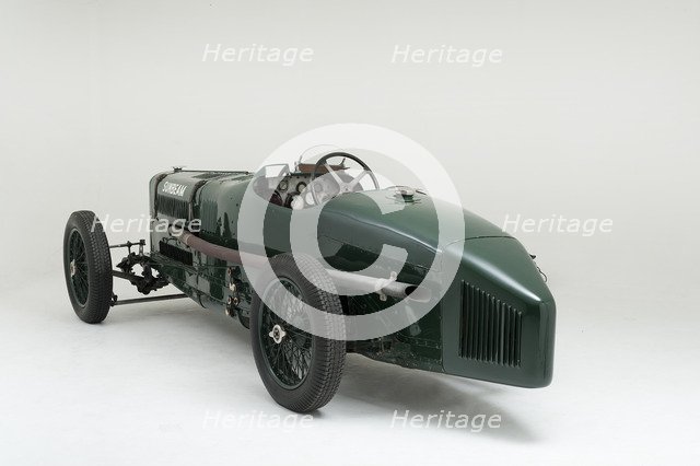 1924 Sunbeam Cub 2 litre Artist: Unknown.