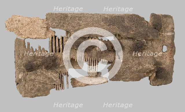 Double-Sided Comb, Frankish, 7th century. Creator: Unknown.