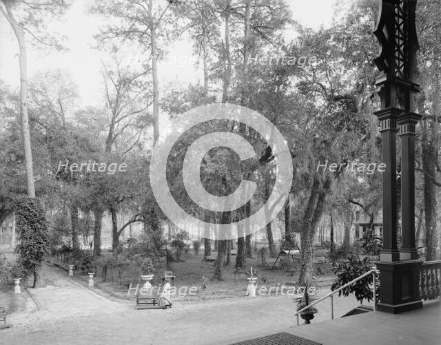 Grounds at the Pine Forest Inn, Summerville, S.C., c1904. Creator: Unknown.