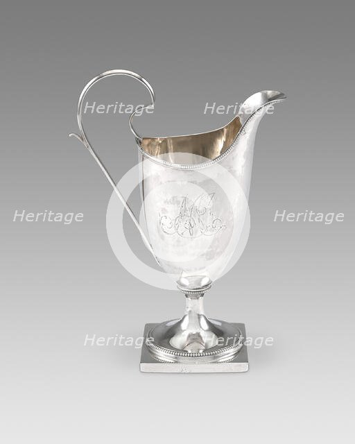 Milk Pot, 1785/94. Creator: Bancroft Woodcock.