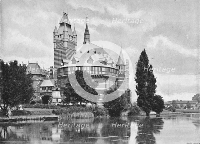 'The Shakespeare Memorial, Stratford-On-Avon', c1896. Artist: Harvey Barton.