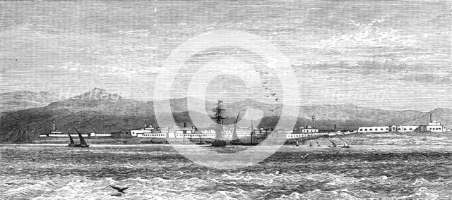 The French Occupation of Tunis: Biserta, Tunis, occupied by a French garrison, 1881. Creator: Unknown.