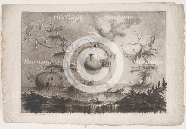 Plate 7 from 'The collection of the most notable things seen by John Wilkins, erudit..., after 1783. Creator: Filippo Morghen.