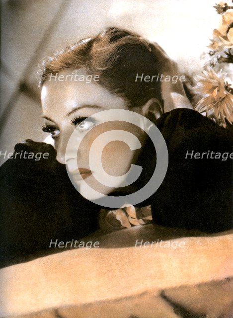 Joan Crawford, American actress, 1934-1935. Artist: Unknown