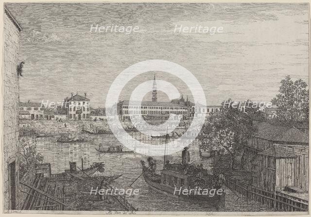 Ale Porto del Dolo, c. 1735/1746. Creator: Canaletto.