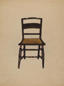 Hitchcock Chair, 1935/1942. Creator: Genevieve Sherlock.