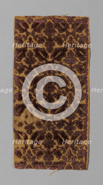 Fragment, Spain, 1625/50. Creator: Unknown.