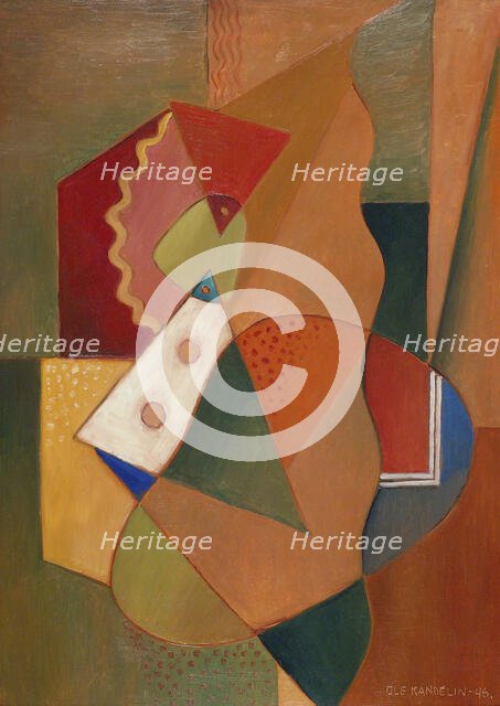 Composition, 1946. Creator: Ole Kandelin.