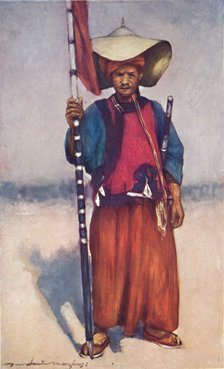 'A Retainer of the Shan Chiefs', 1903. Artist: Mortimer L Menpes.