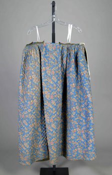 Skirt, French, 1840-60. Creator: Unknown.