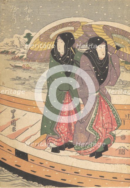 Print, 19th century., 19th century. Creator: Utagawa Kunisada.