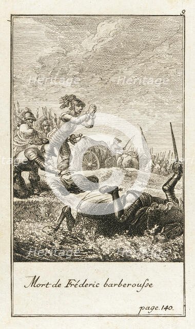 Illustration for Johann Christoph Mayer's 'History of the Crusades', 1781. Creator: Daniel Nikolaus Chodowiecki.