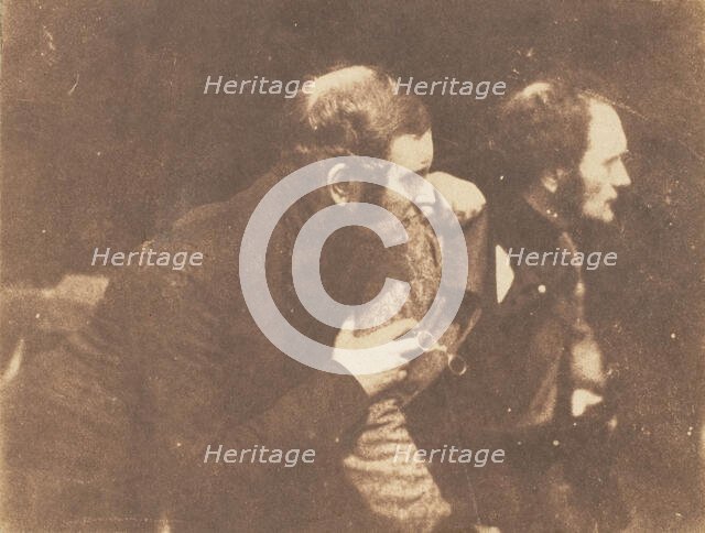 Thomas Duncan and His Brother, 1843-47. Creators: David Octavius Hill, Robert Adamson, Hill & Adamson.