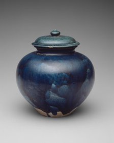 Jar with Cover, Tang dynasty (618-906), first half of 8th century. Creator: Unknown.