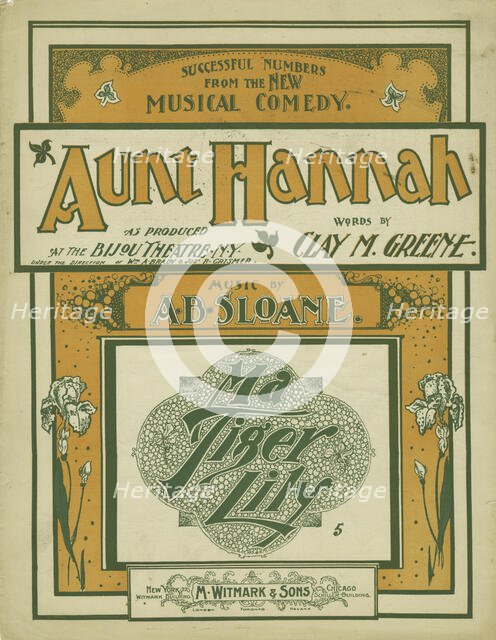 'Ma Tiger Lily', 1900. Creator: Unknown.