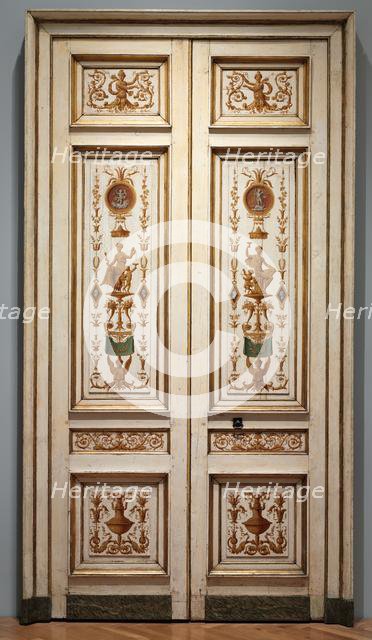 Double-leaf Doors, 1790s. Creator: Pierre Rousseau (French, 1751-1829).