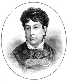 The late Madame Dudevant (Georges Sand), 1876. Creator: Unknown.