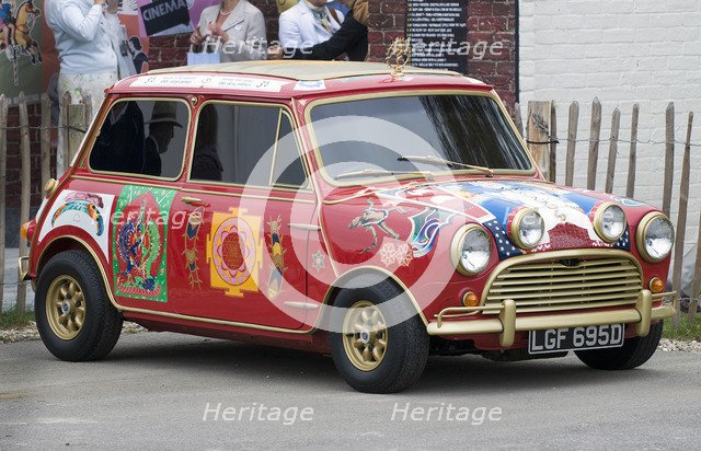 1966 Austin Mini Cooper S owned by Beatle George Harrison Artist: Unknown.