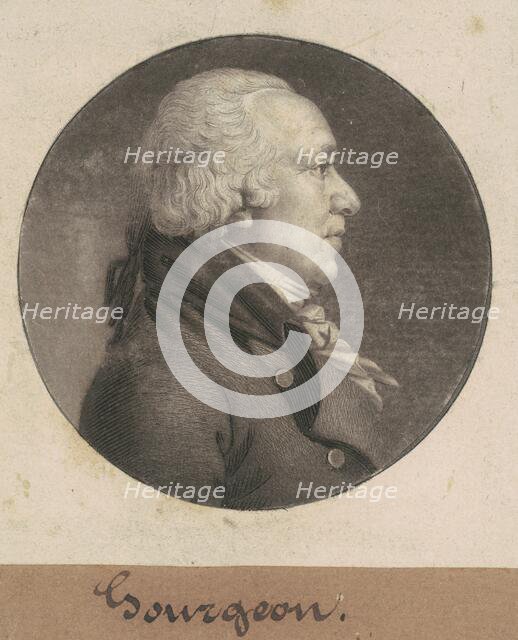 Gourgeon, 1807. Creator: Charles Balthazar Julien Févret de Saint-Mémin.