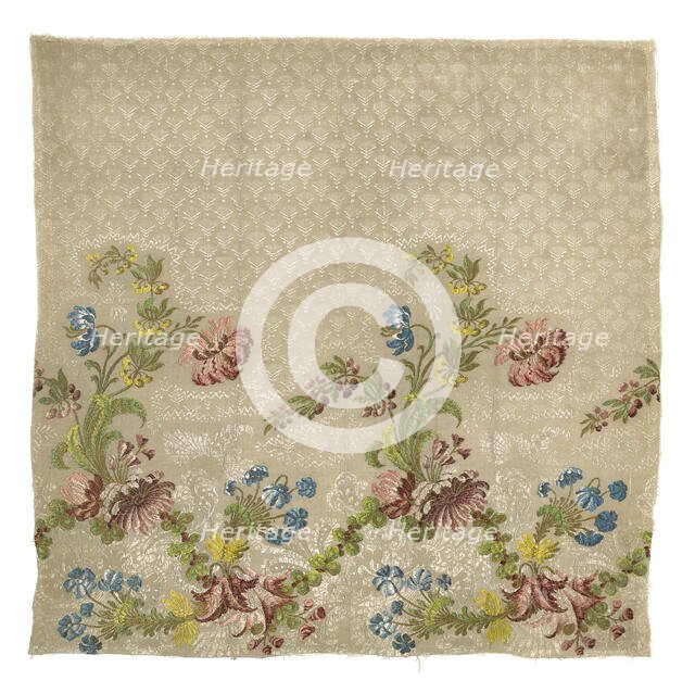 Fragment, France, 1750/75. Creator: Unknown.