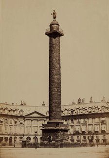 Vendome Column, Paris, between 1860 and 1870. Creator: Edouard Baldus.