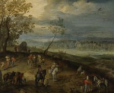 Landscape, 1631-1678. Creator: Jan Brueghel the younger.