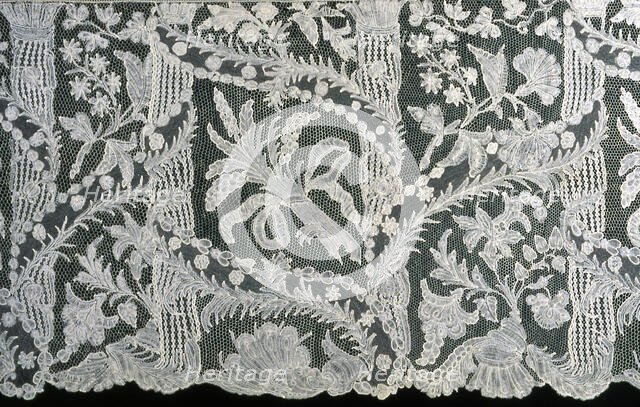 Flounce (Furnishing), Flanders, 1750/75. Creator: Unknown.