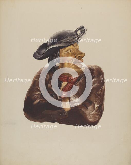 Tavern Figure, 1935/1942. Creator: Henry Murphy.