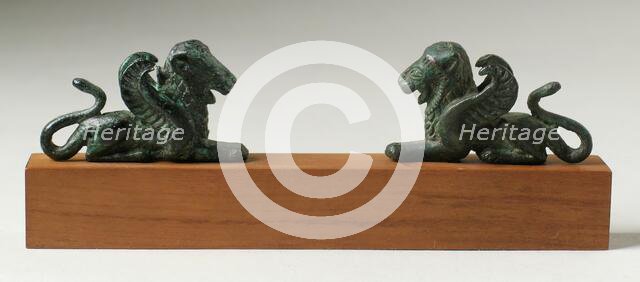 Two Winged Lions, c.500 B.C.. Creator: Unknown.