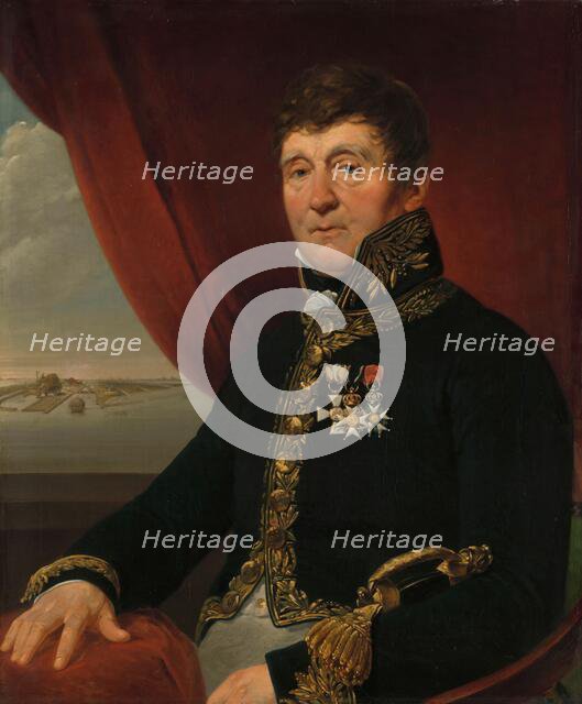 Jan Blanken Jansz., Superintendent of Waterworks, 1820-1838. Creator: Jean Augustin Daiwaille.
