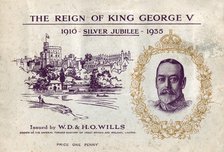 The Reign of King George V, Silver Jubilee, cigarette card collectors book, c1935. Artist: Unknown