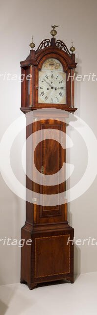 Tall Case Clock, 1806. Creator: Aaron Willard.