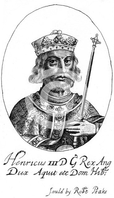 Henry III of England.Artist: Robert Peake