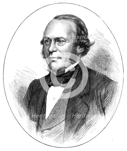 The late Professor Agassiz, 1874. Creator: Unknown.