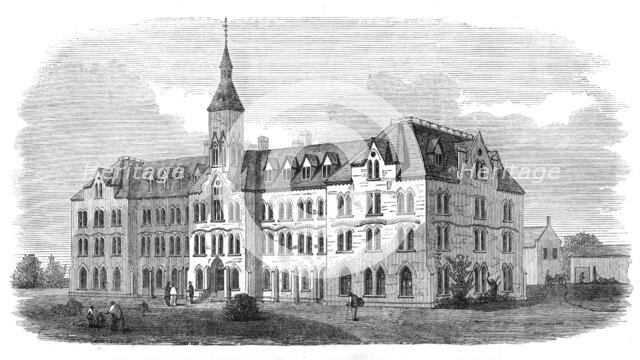 The Belleville Institution for the Deaf and Dumb, Hastings County, Ontario, Upper Canada, 1871. Creator: Unknown.